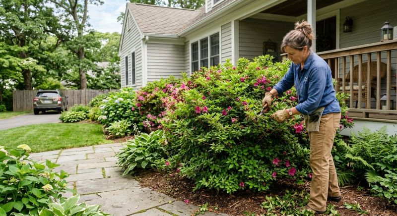 Hydrangea Pruning in Ventura County, CA